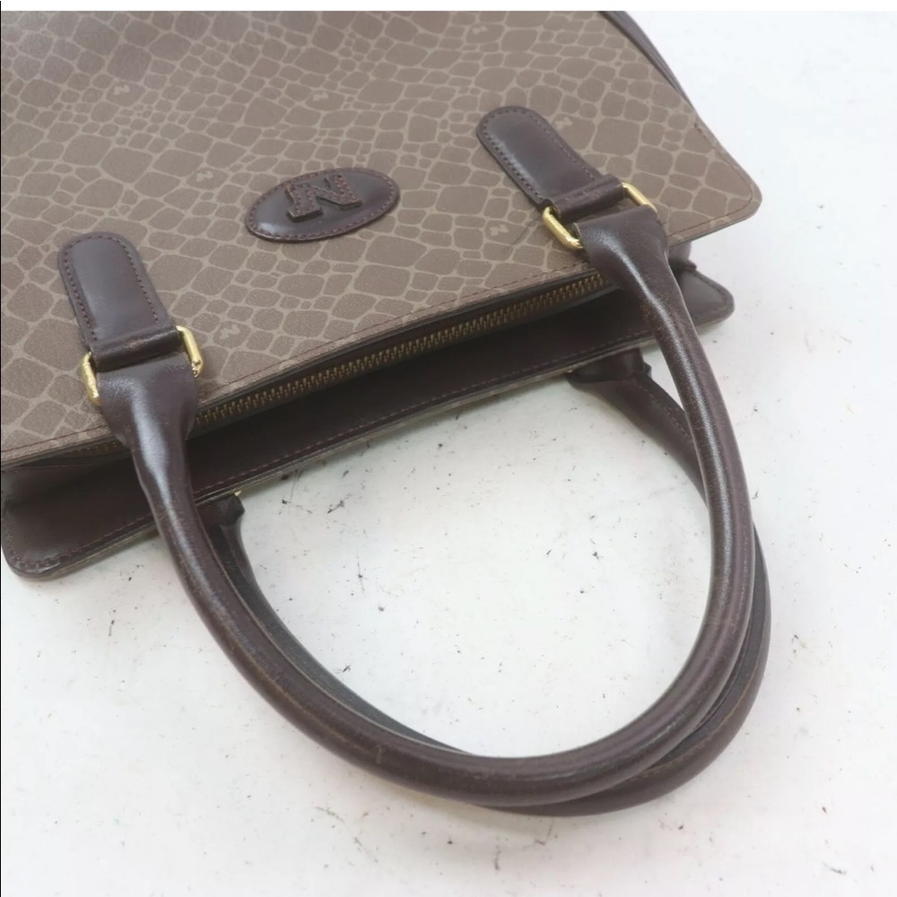 Authentic Nina Ricci Bag Maroquinerie Giraffe Pattern - Picture 6 of 10